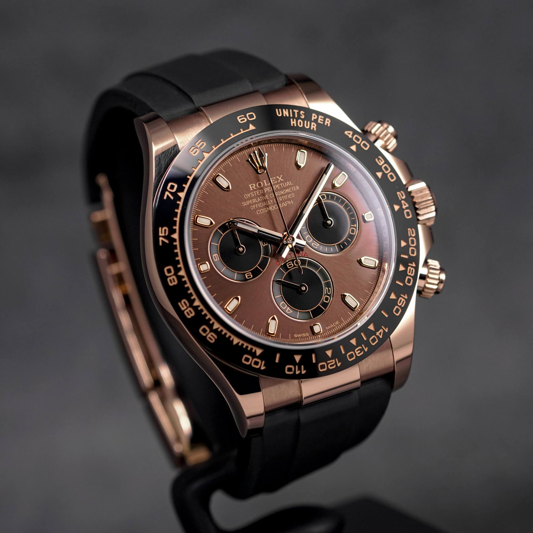 DAYTONA OYSTERFLEX ROSEGOLD CHOCO DIAL (2021)