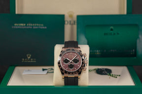 DAYTONA OYSTERFLEX ROSEGOLD CHOCO DIAL RING BEZEL (2025)