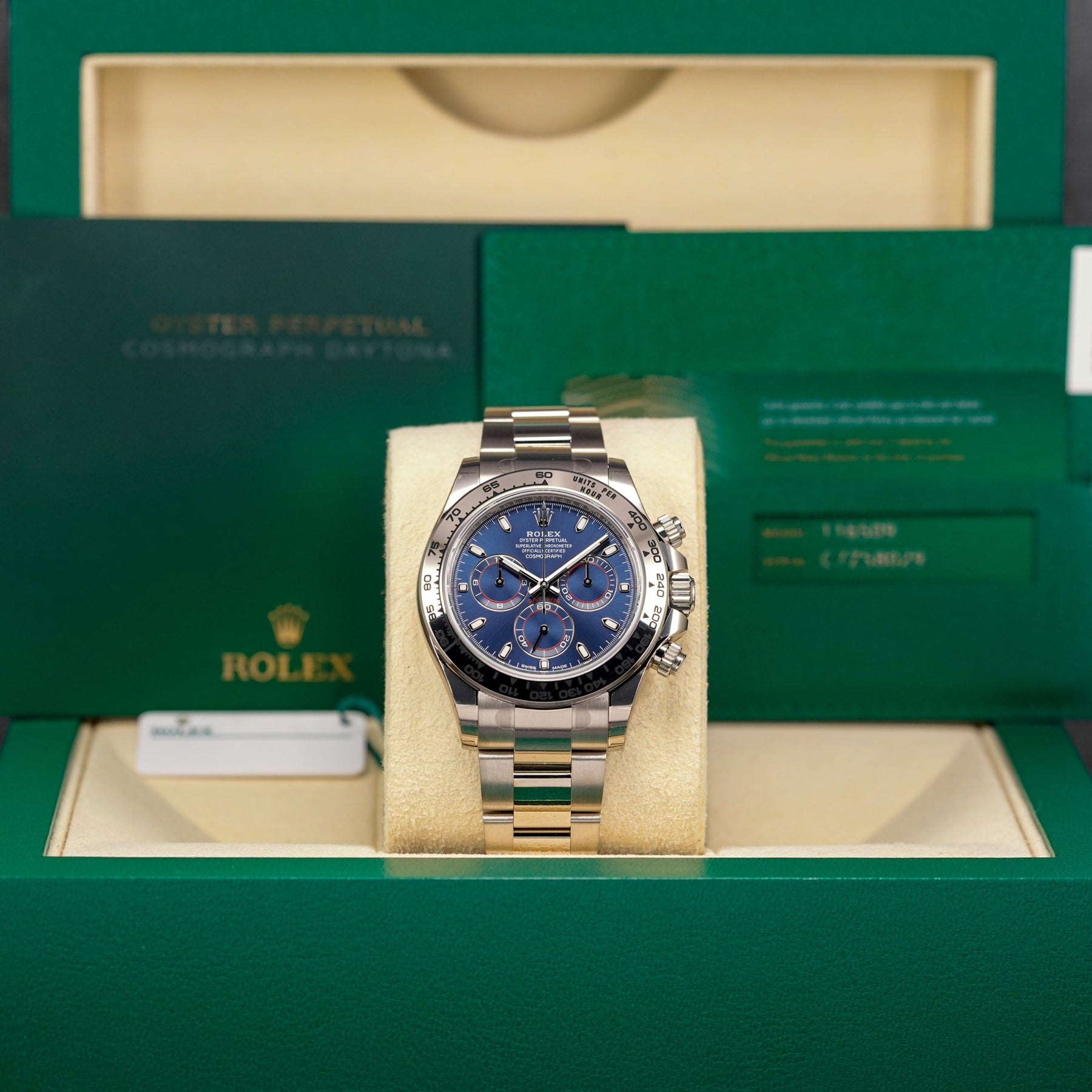 DAYTONA WHITEGOLD 'JOHN MAYER' BLUE DIAL (2021)