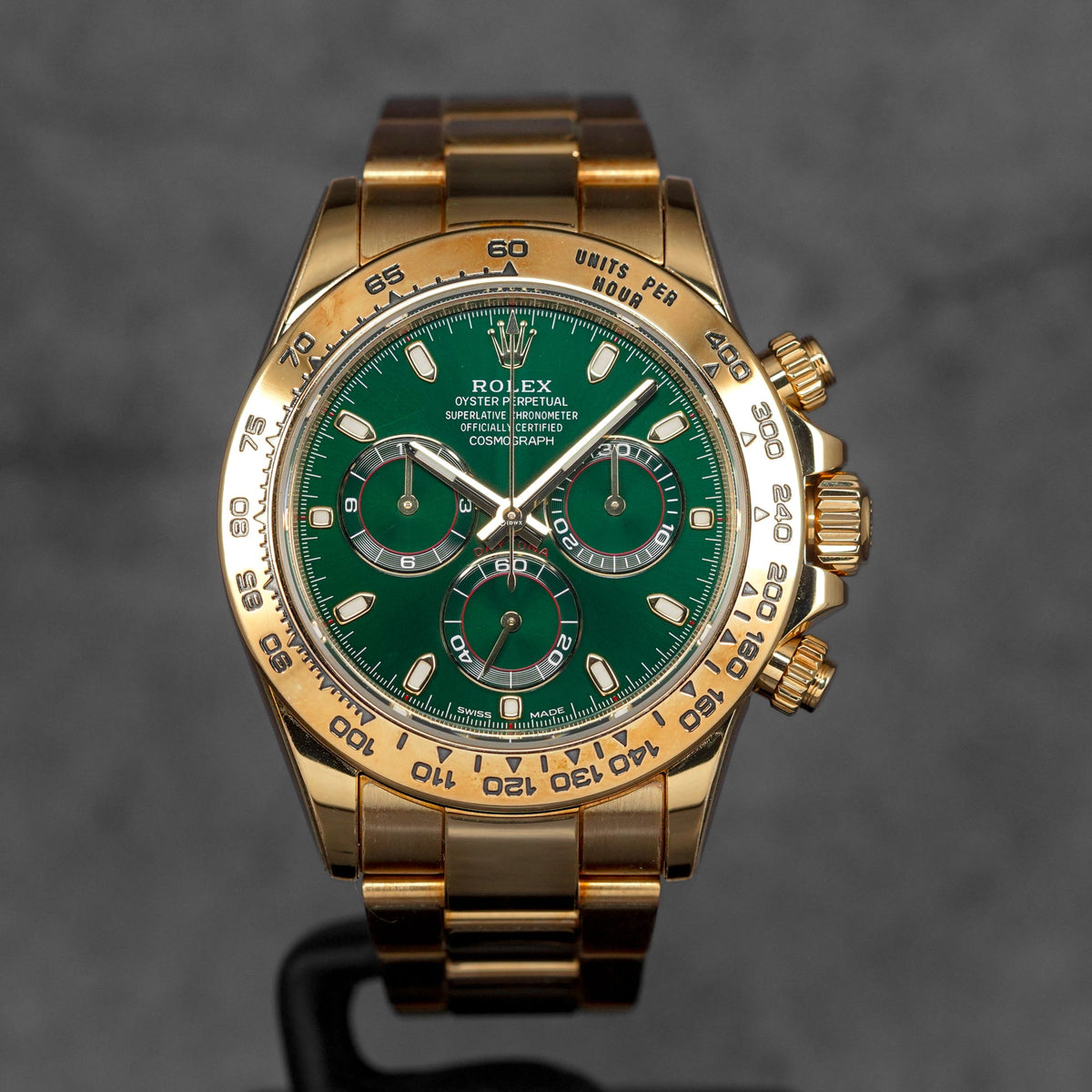 DAYTONA YELLOWGOLD 'JOHN MAYER' GREEN DIAL (2019)