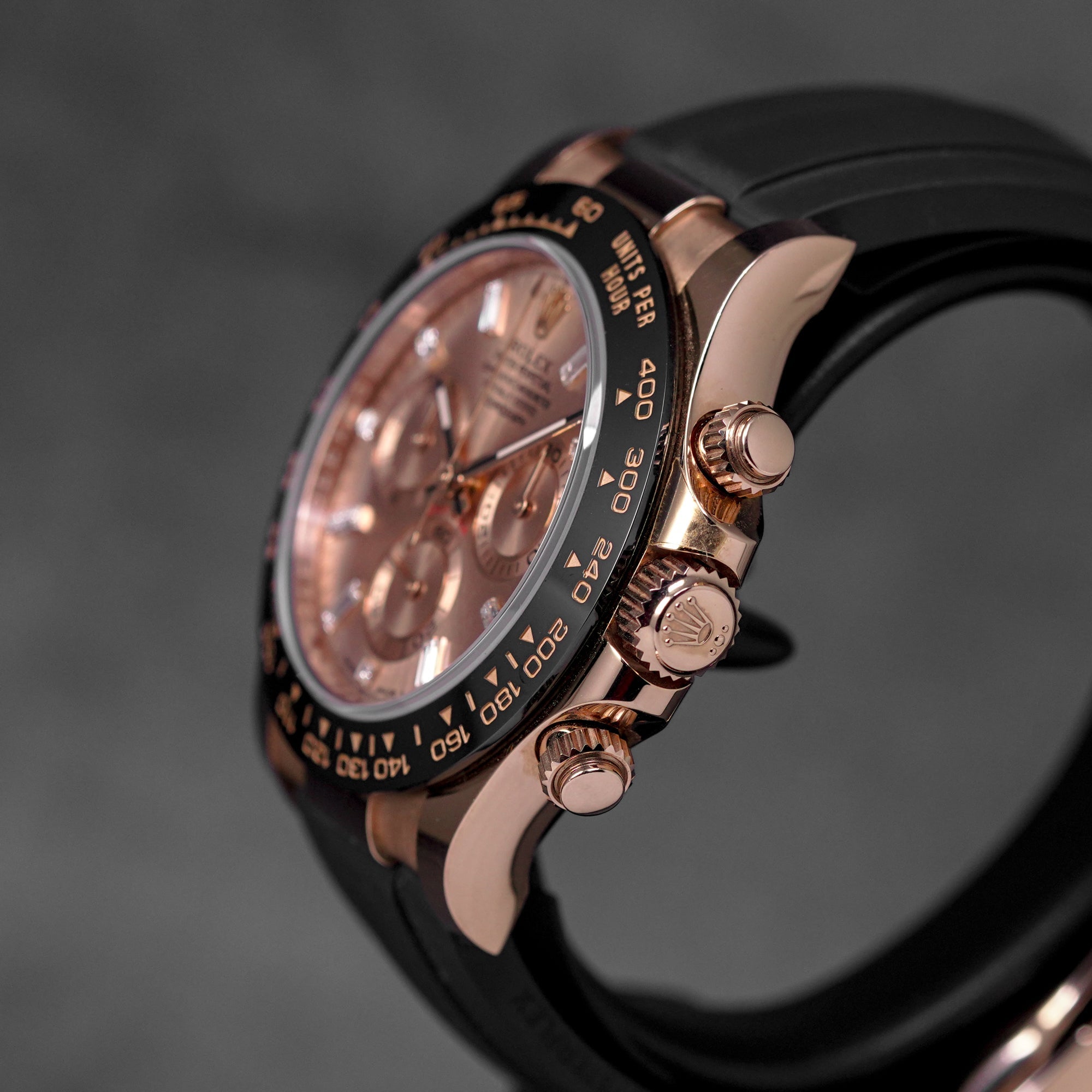 DAYTONA OYSTERFLEX ROSEGOLD PINK SUNDUST DIAMOND DIAL (2019)
