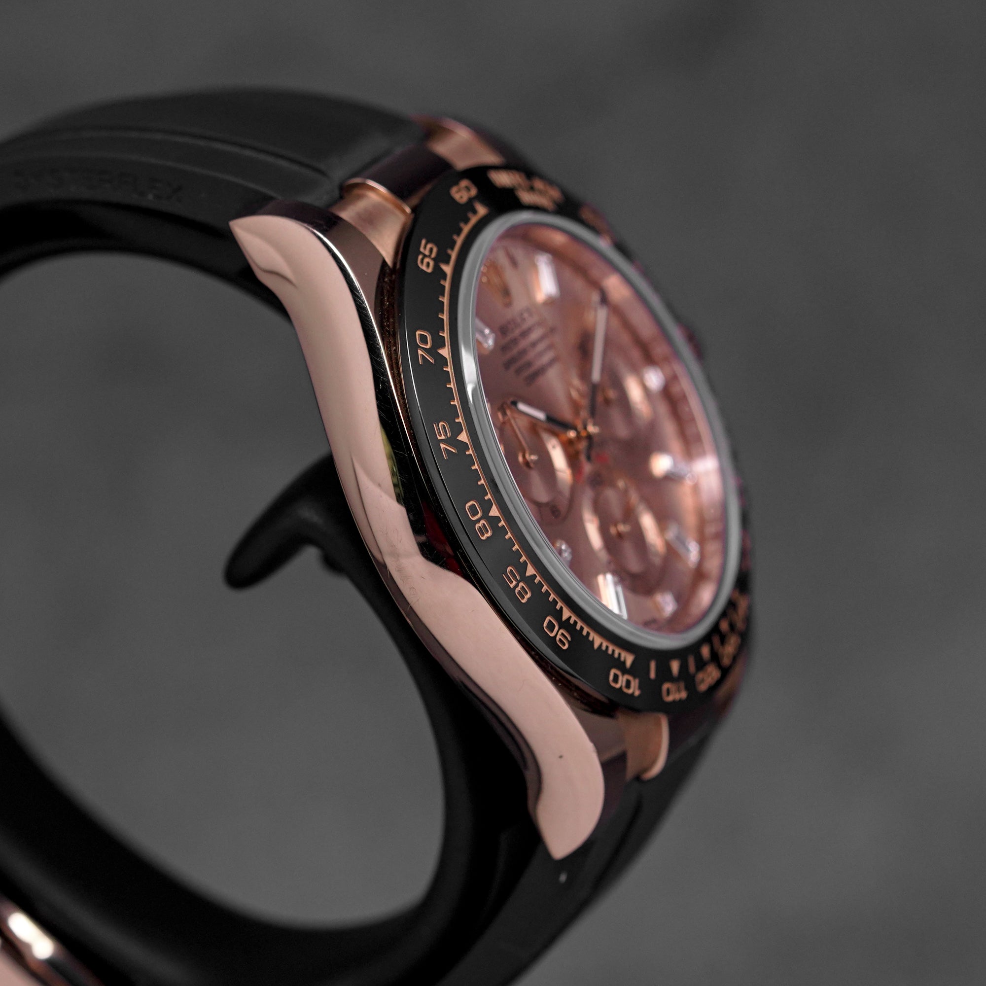 DAYTONA OYSTERFLEX ROSEGOLD PINK SUNDUST DIAMOND DIAL (2019)
