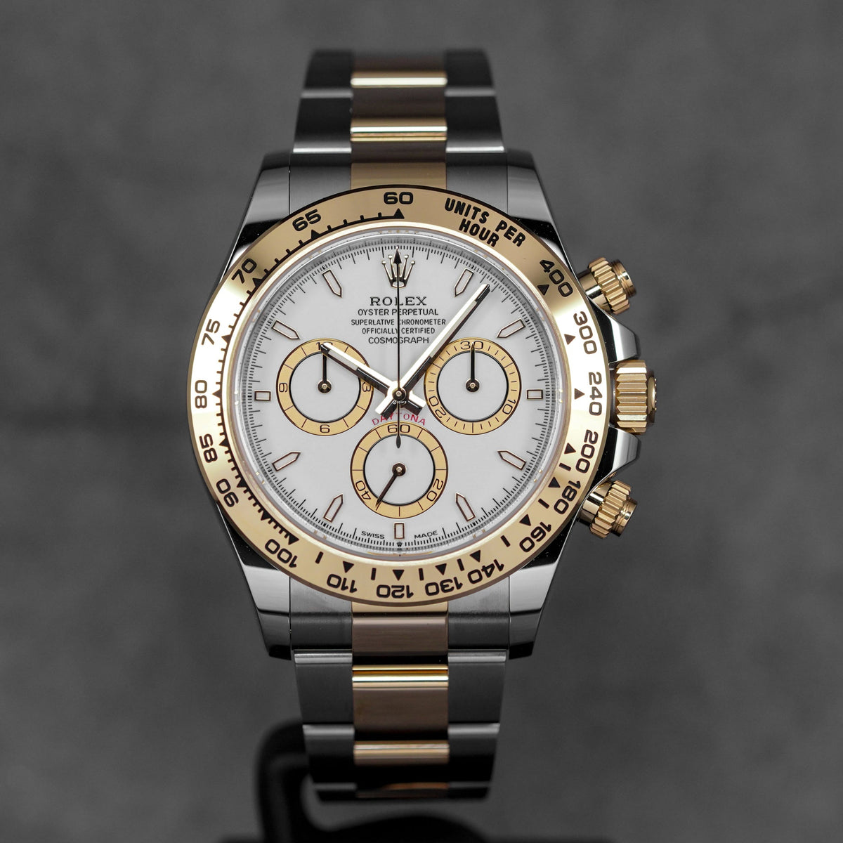 DAYTONA TWOTONE YELLOWGOLD WHITE DIAL (2026)