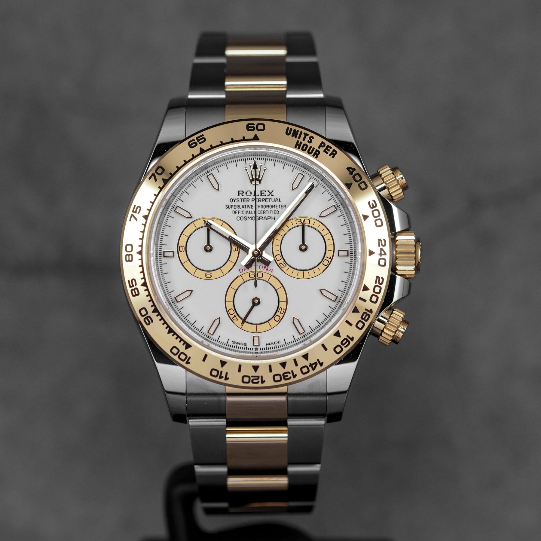 DAYTONA TWOTONE YELLOWGOLD WHITE DIAL (2026)
