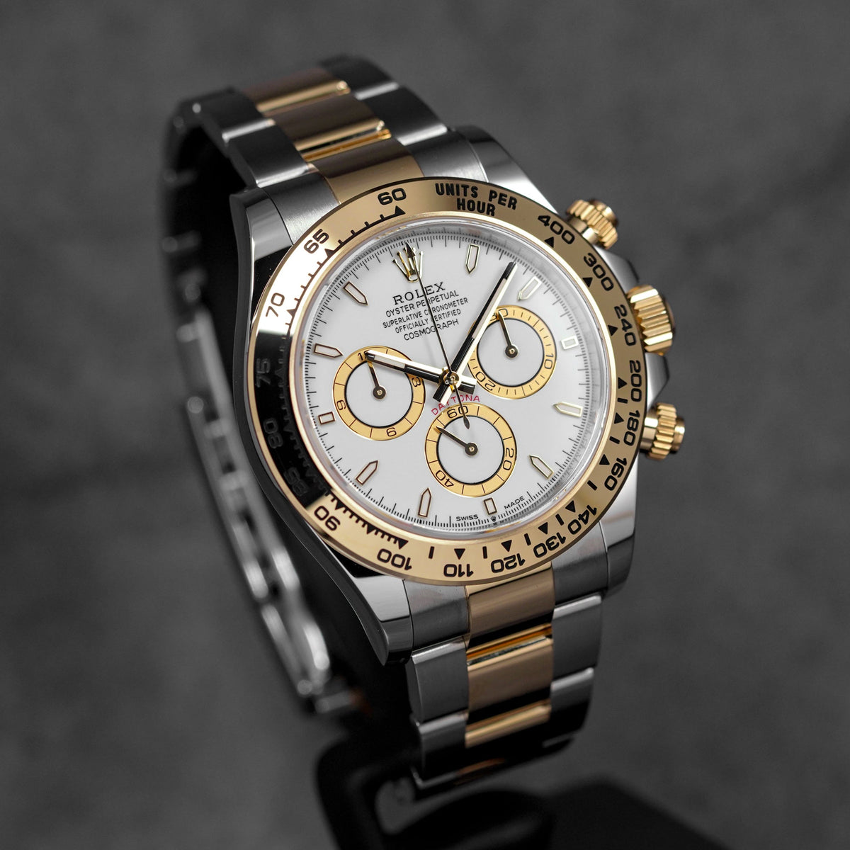 DAYTONA TWOTONE YELLOWGOLD WHITE DIAL (2026)