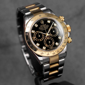 harga rolex daytona yellowgold black diamond indonesia