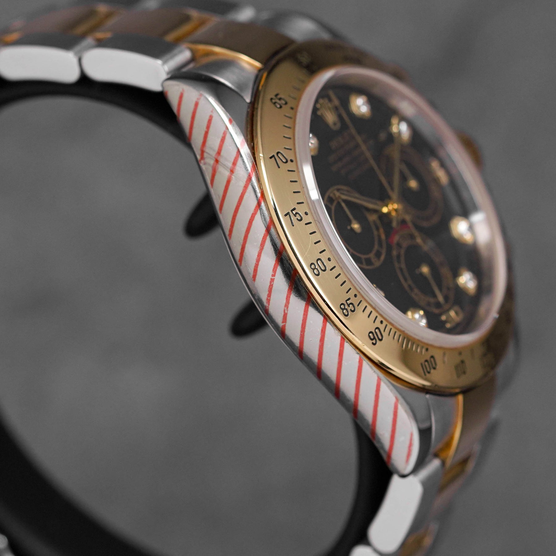 harga rolex daytona yellowgold black diamond indonesia