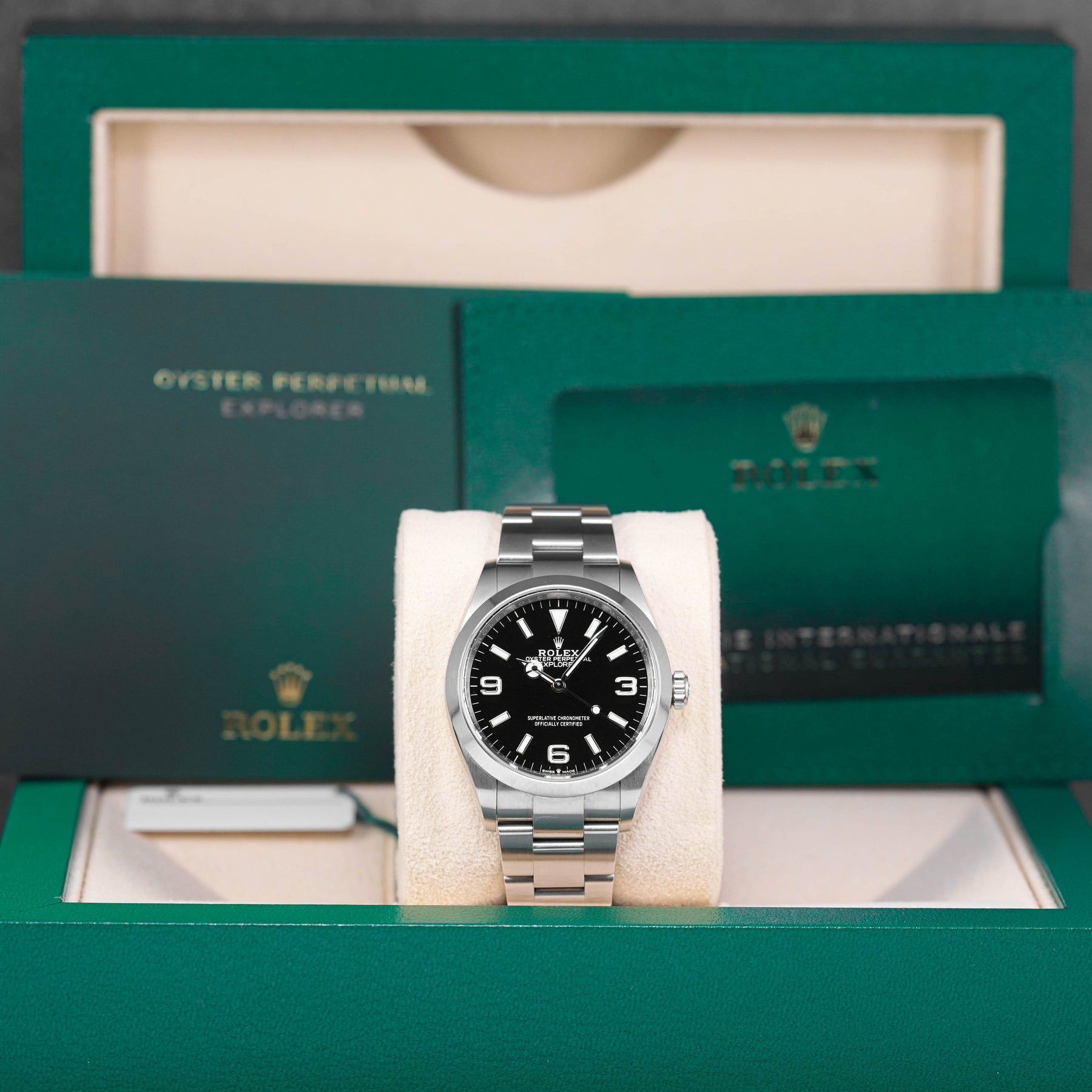 EXPLORER-I 36MM BLACK DIAL (2022)