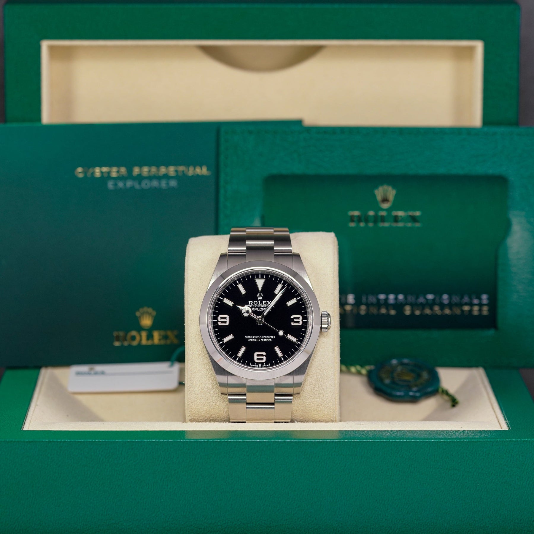 EXPLORER-I 40MM BLACK DIAL (2023)
