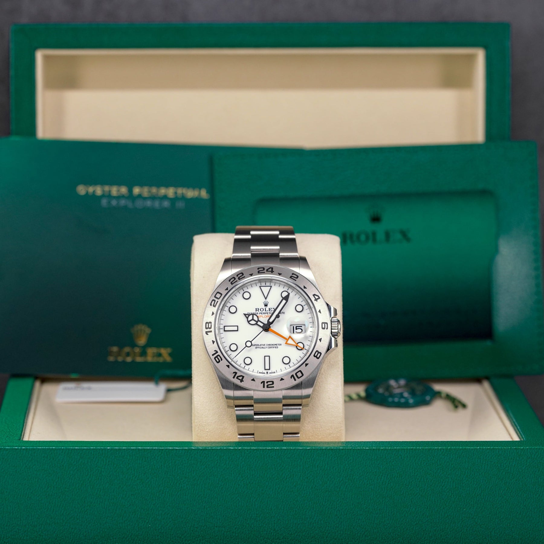 EXPLORER-II 42MM WHITE DIAL (2025)