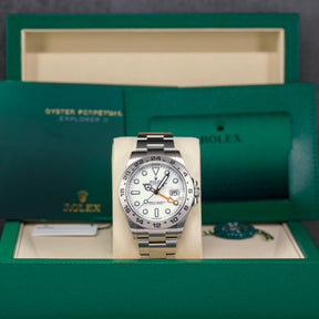 EXPLORER-II 42MM WHITE DIAL (2025)