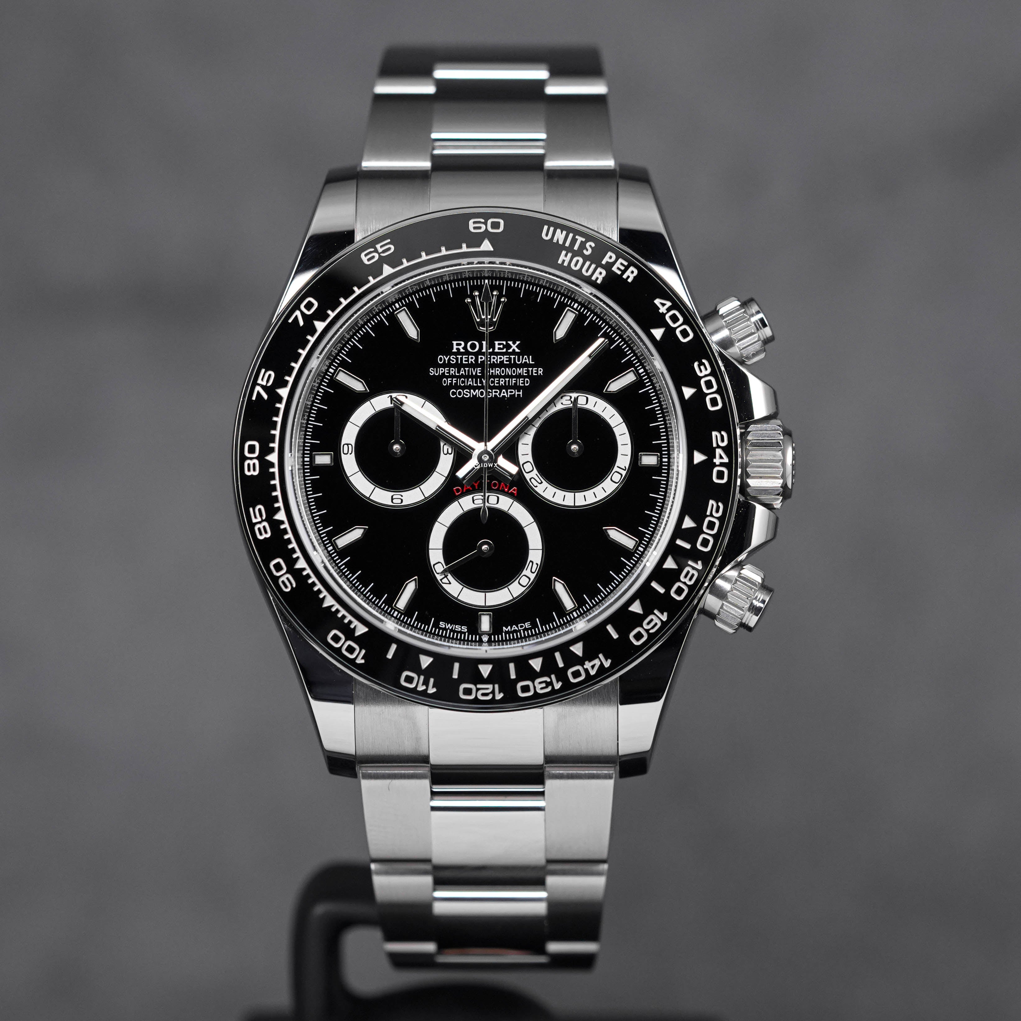 DAYTONA BLACK DIAL CERAMIC RING BEZEL (2026)