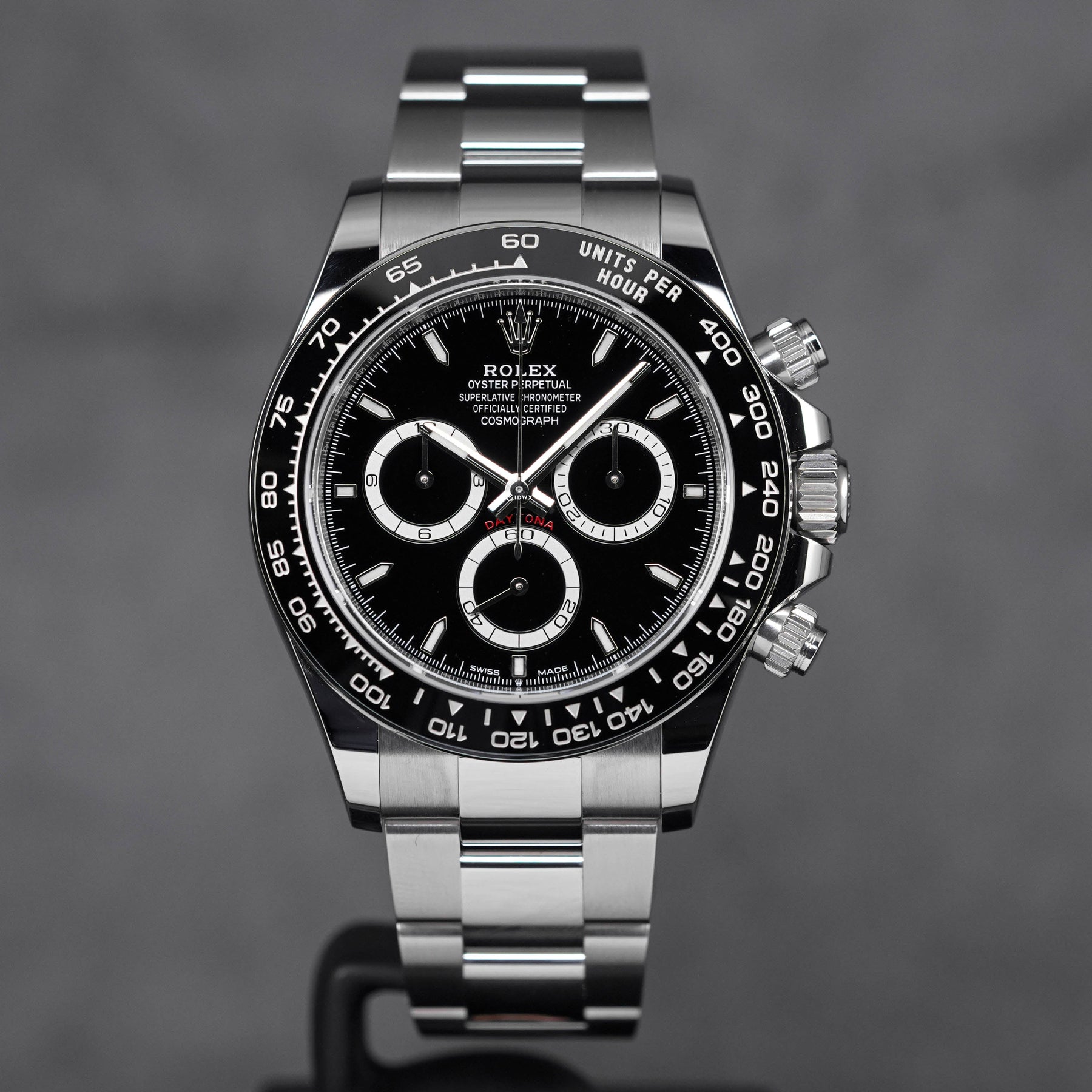 DAYTONA BLACK DIAL CERAMIC RING BEZEL (2026)