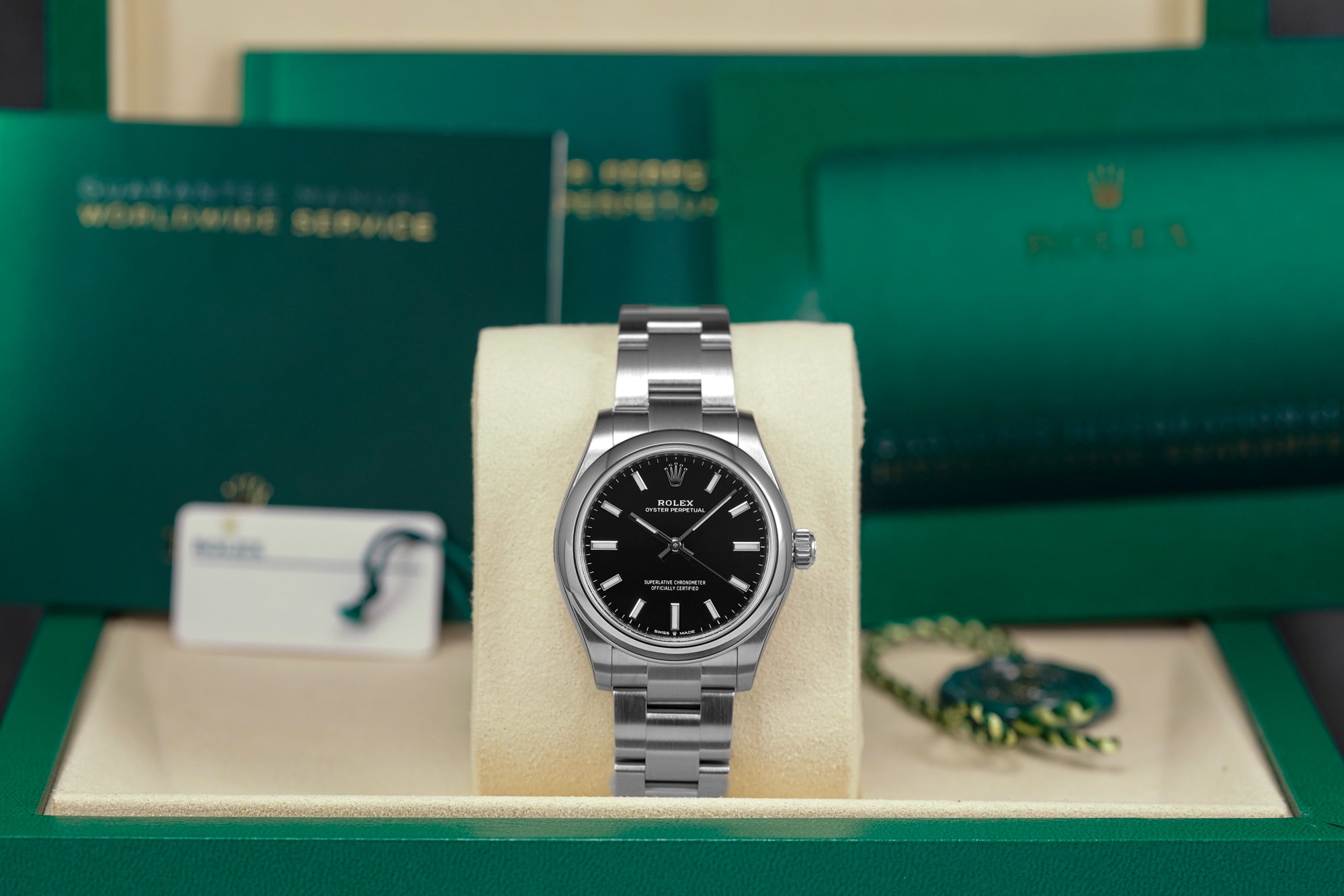 OYSTER PERPETUAL 31MM BLACK DIAL (2026)