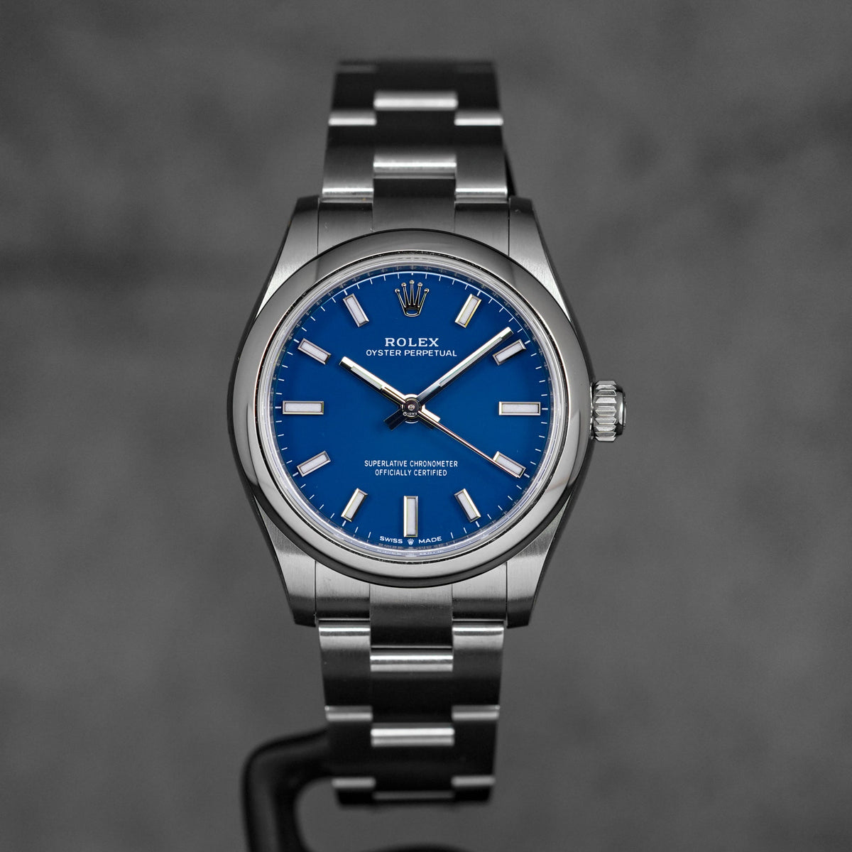 OYSTER PERPETUAL 31MM MED BLUE DIAL (2026)