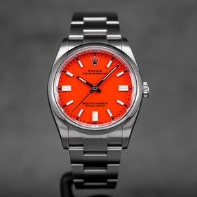 OYSTER PERPETUAL 36MM RED CORAL DIAL (2022)