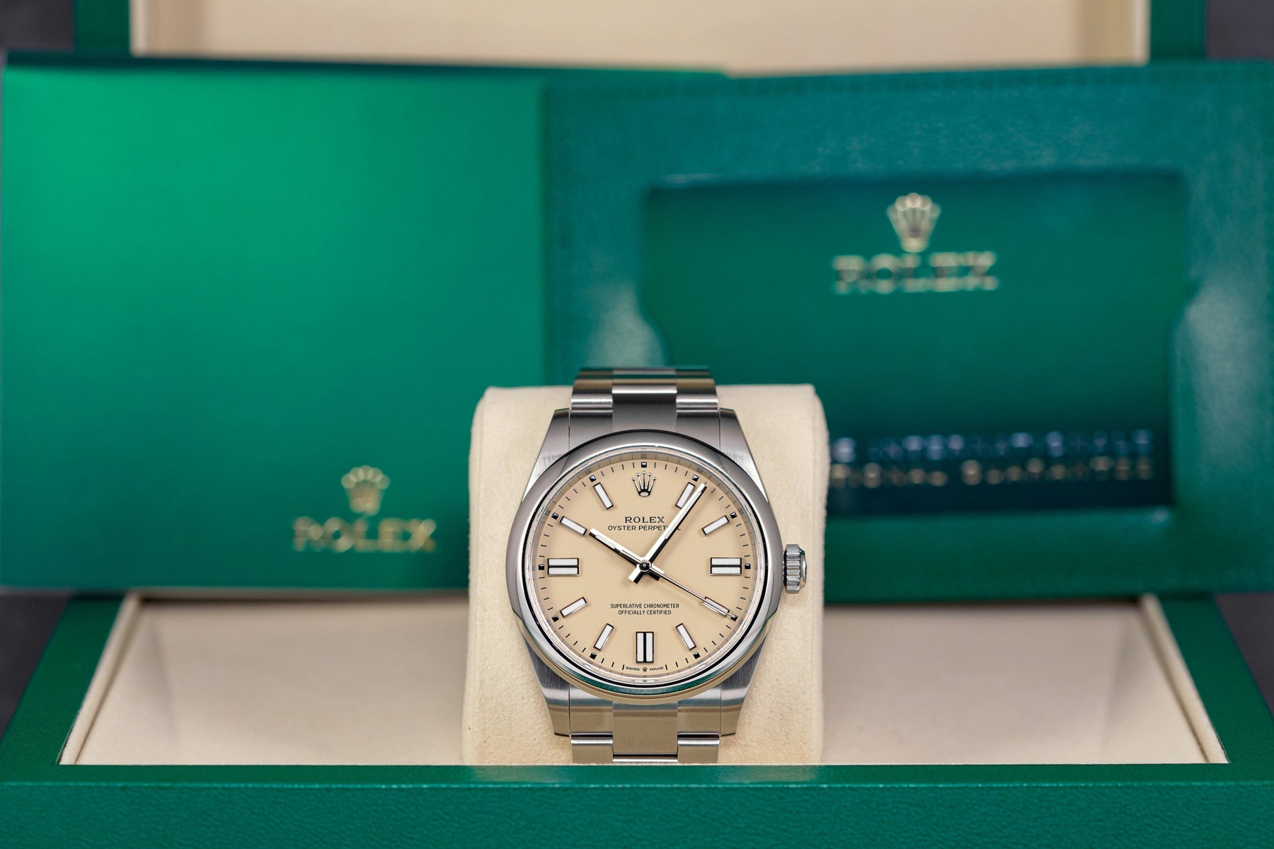 harga rolex oyster perpetual 41 beige indonesia terbaru