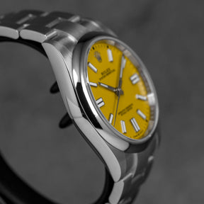 OYSTER PERPETUAL 41MM YELLOW DIAL (2021)
