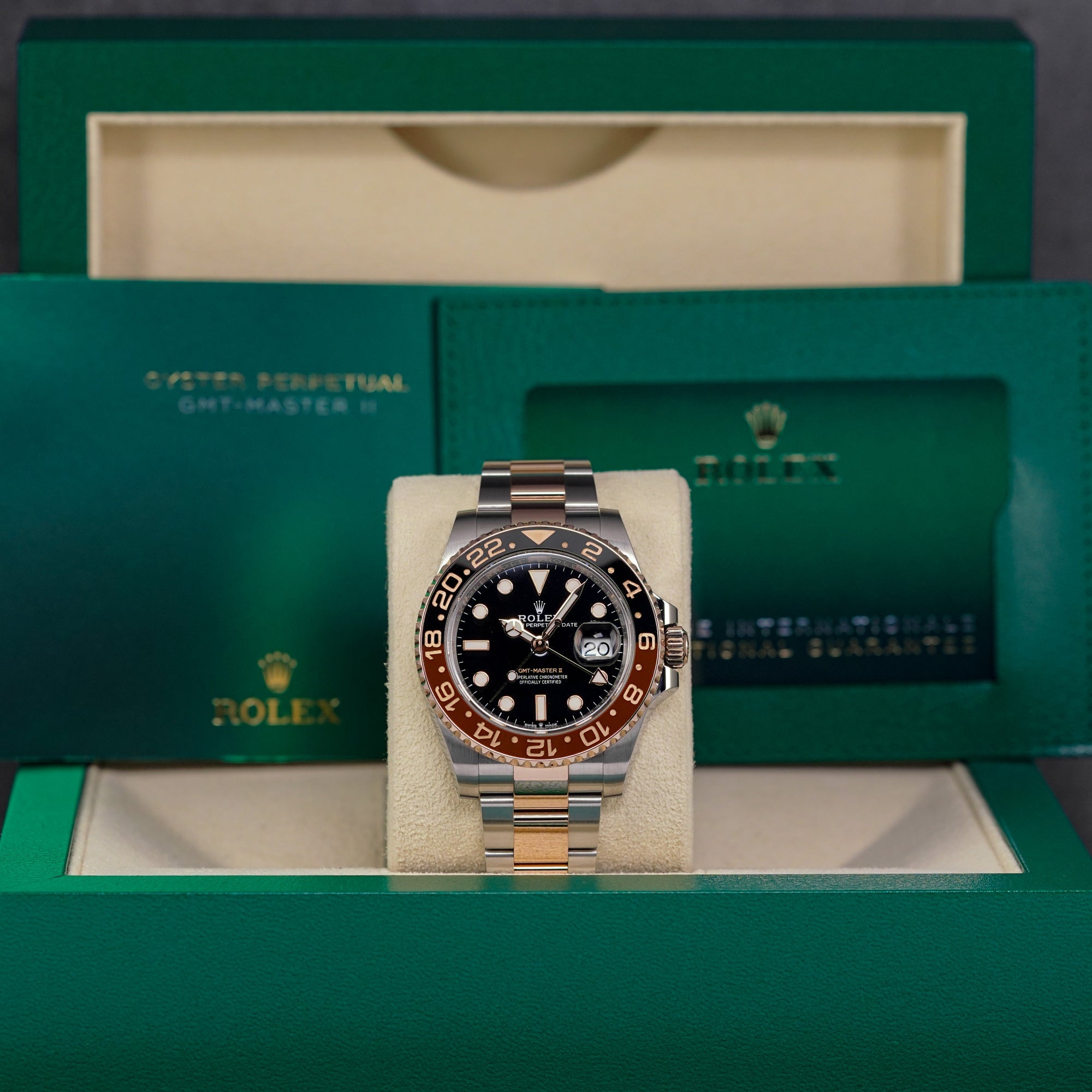 GMT MASTER-II ROOTBEER TWOTONE ROSEGOLD (2022)