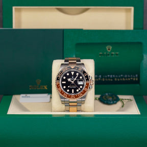 GMT MASTER-II ROOTBEER TWOTONE ROSEGOLD (2024)
