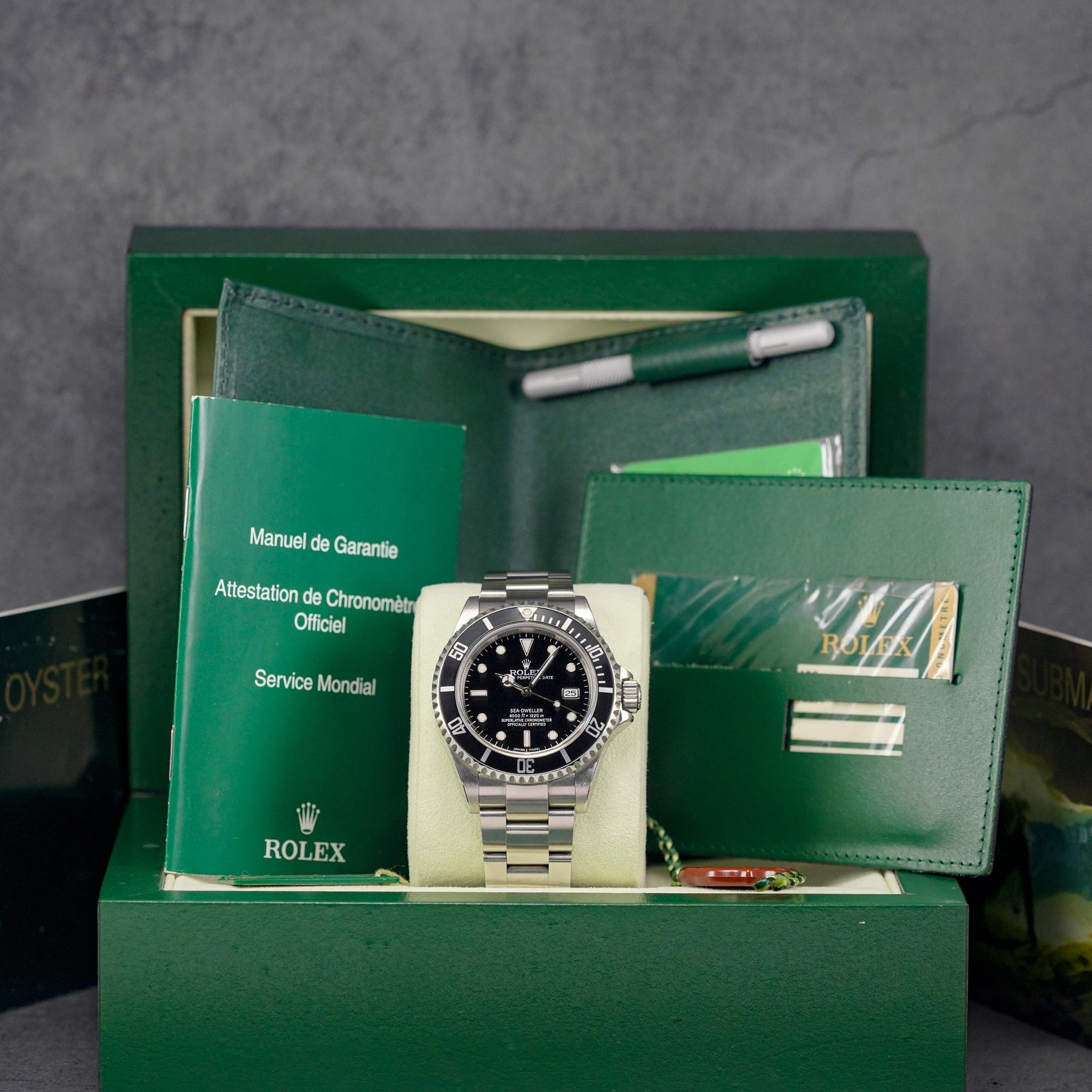 SEA-DWELLER 4000 BLACK DIAL (2009)