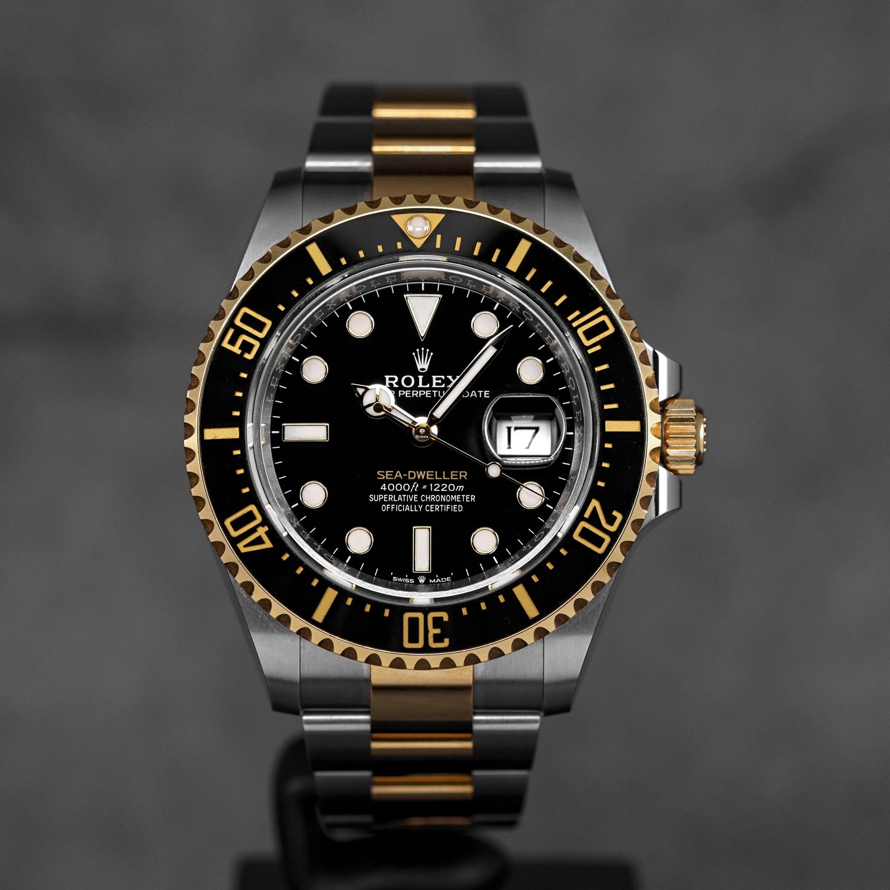 SEA-DWELLER 43MM TWOTONE YELLOWGOLD BLACK DIAL (2024)