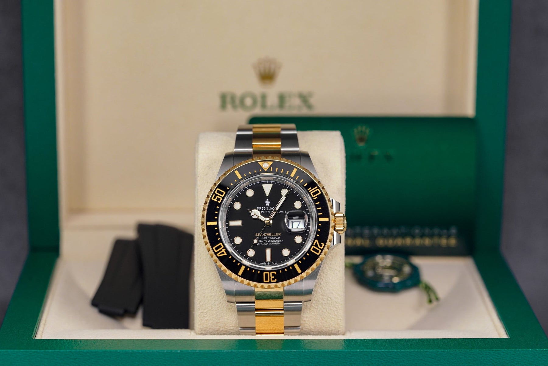 SEA-DWELLER 43MM TWOTONE YELLOWGOLD BLACK DIAL (2024)