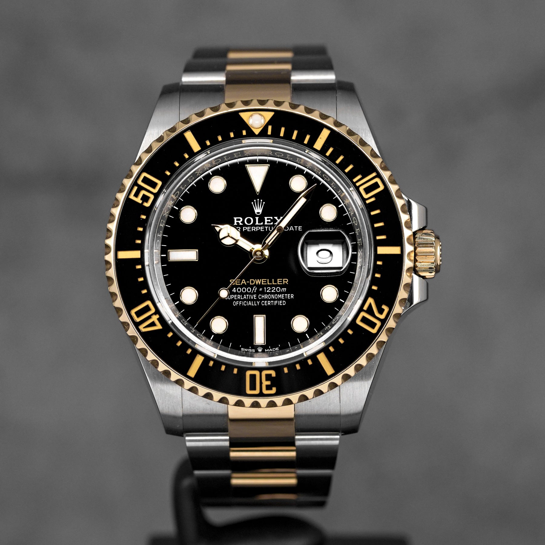 harga rolex sea dweller gold black indonesia