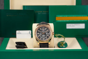 harga rolex sky dweller rosegold rhodium indonesia