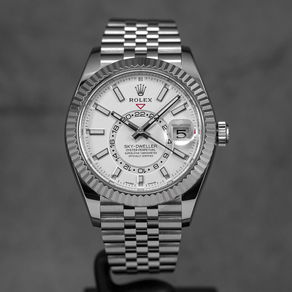 SKY-DWELLER WHITE JUBILEE (2021)