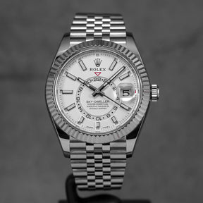 SKY-DWELLER WHITE JUBILEE (2021)