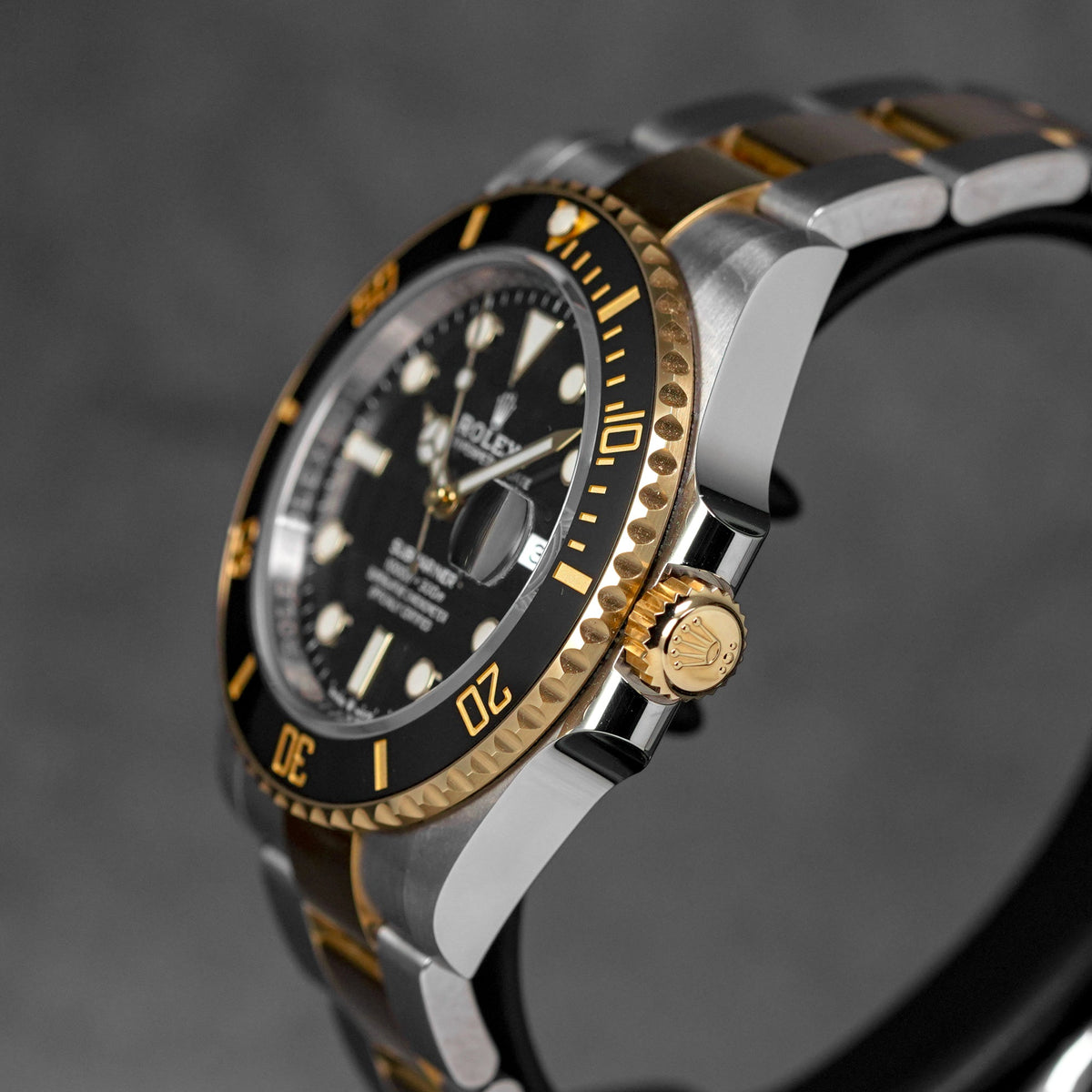 SUBMARINER DATE 41MM TWOTONE YELLOWGOLD BLACK DIAL (2021)