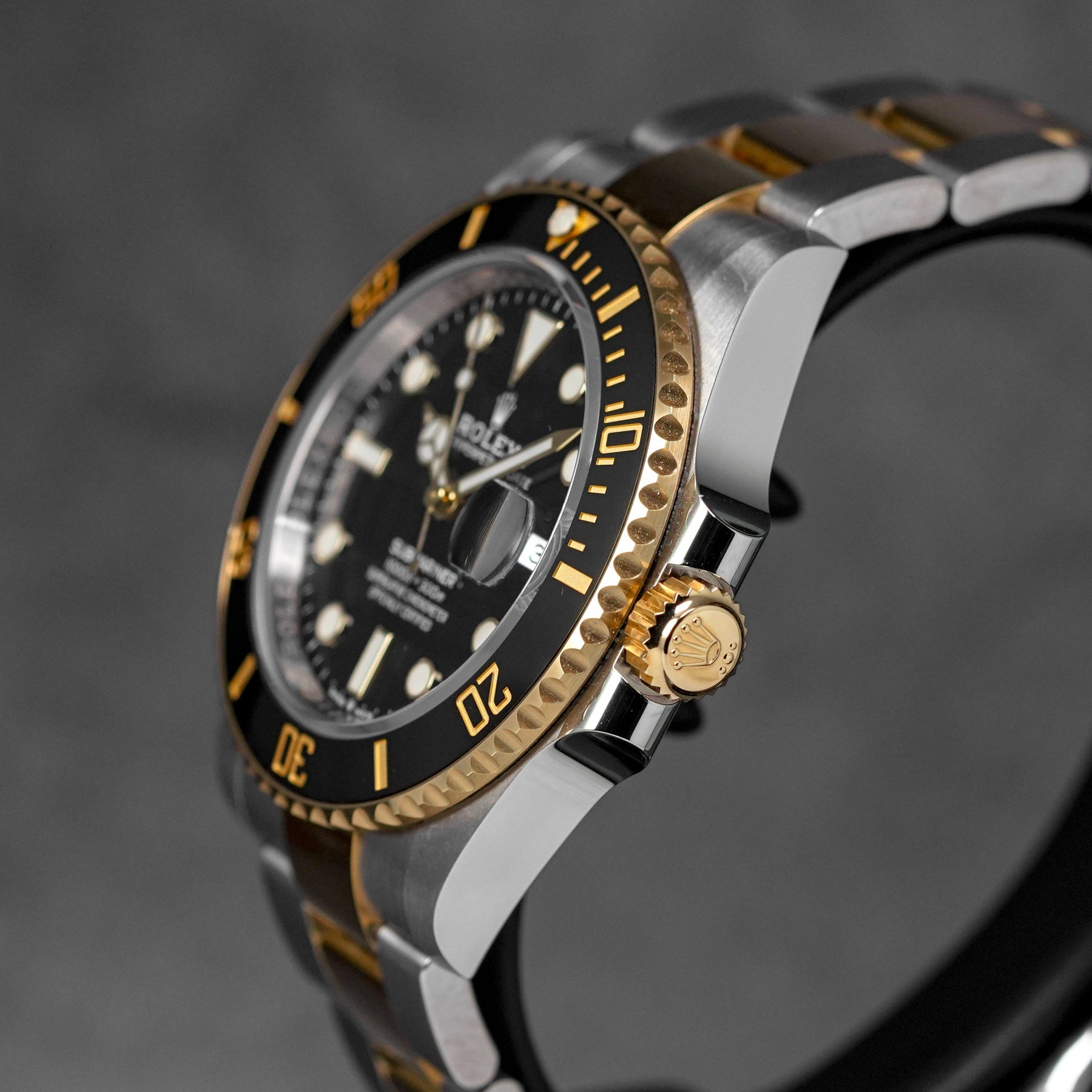 SUBMARINER DATE 41MM TWOTONE YELLOWGOLD BLACK DIAL (2021)
