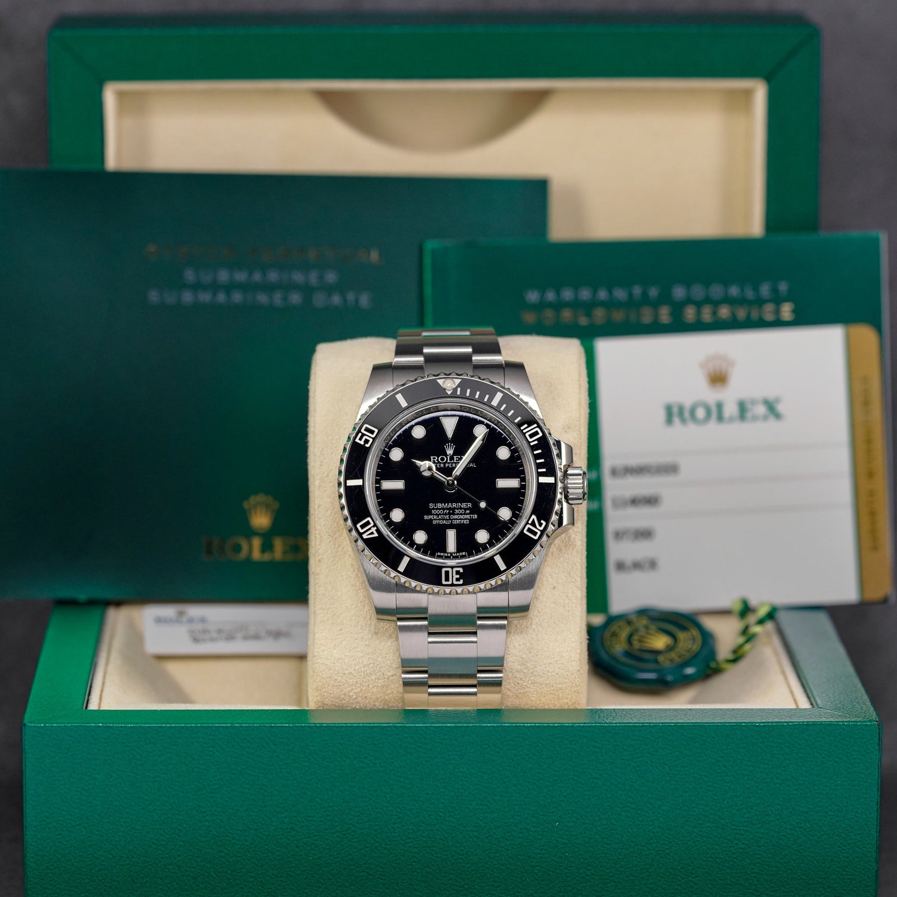 SUBMARINER NO DATE 40MM (2017)