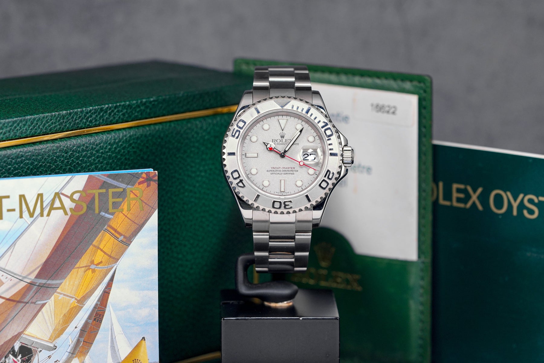 harga rolex yacht master 16622 silver platinum indonesia