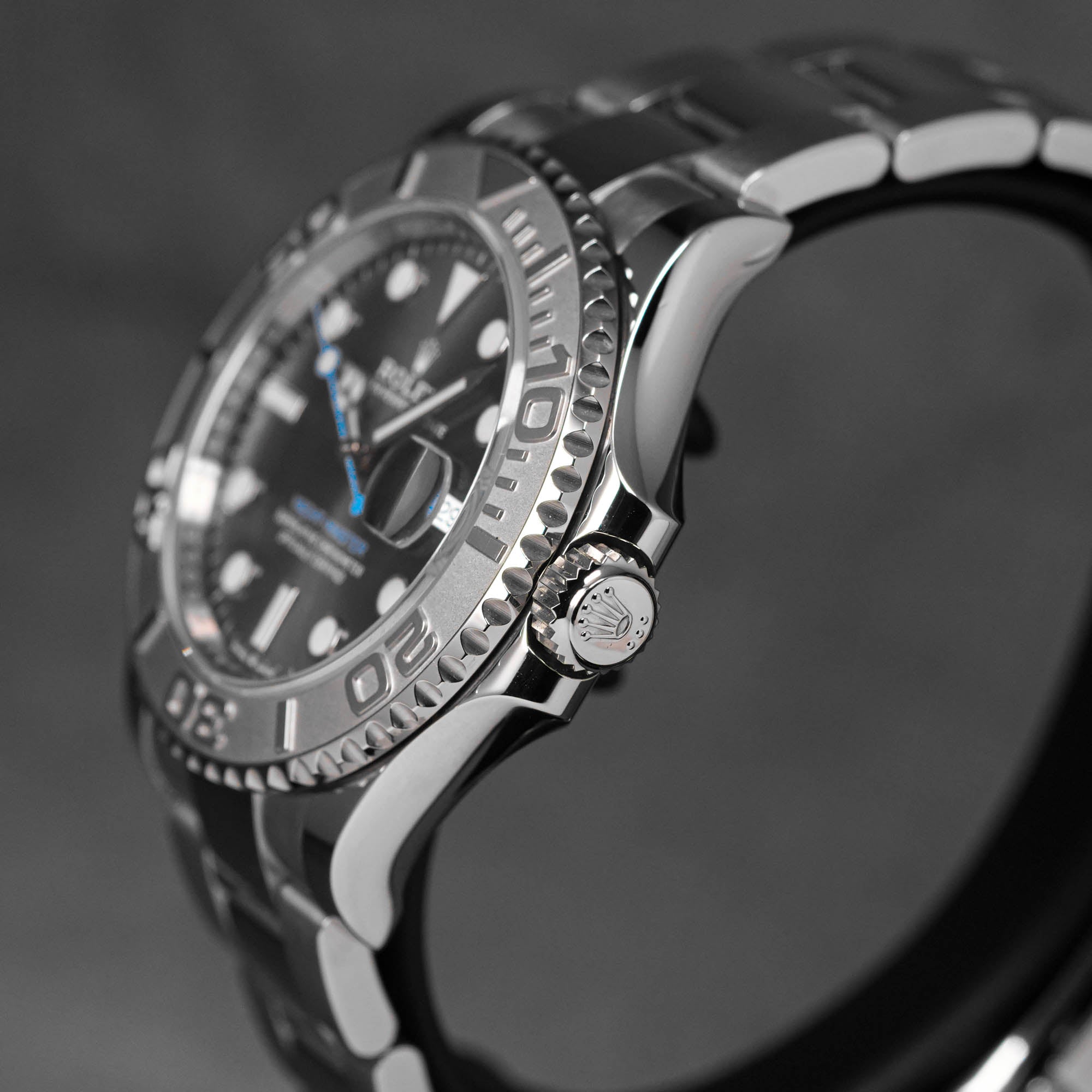 YACHT-MASTER 40MM RHODIUM DIAL PLATINUM BEZEL (2020)