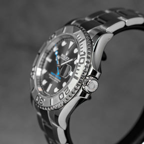 YACHT-MASTER 40MM RHODIUM DIAL PLATINUM BEZEL (2023)