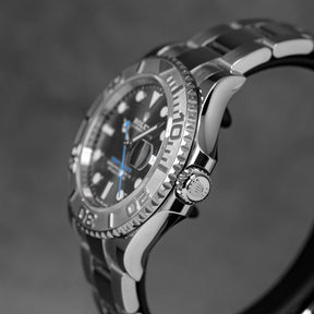 YACHT-MASTER 40MM RHODIUM DIAL PLATINUM BEZEL (2020)