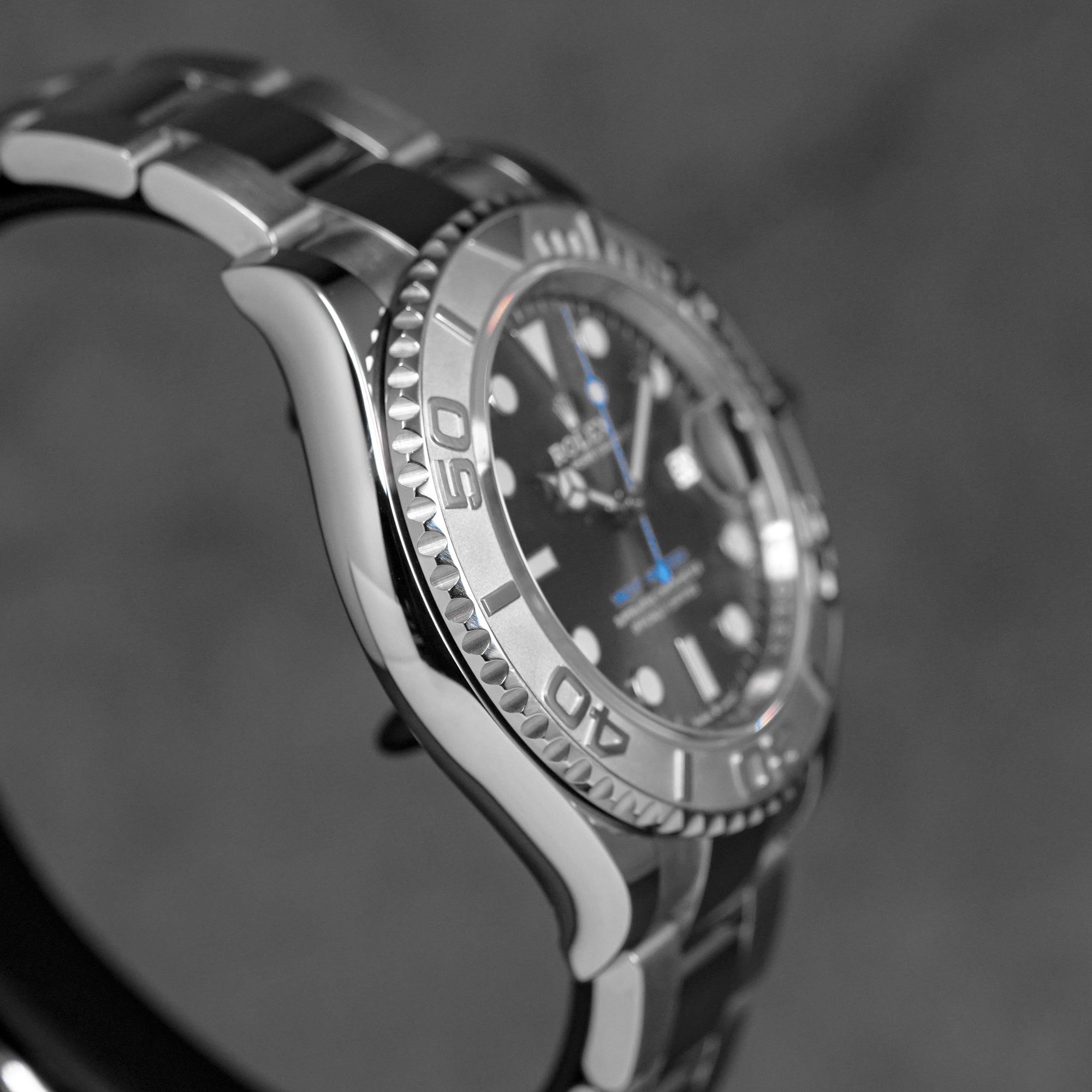 YACHT-MASTER 40MM RHODIUM DIAL PLATINUM BEZEL (2020)