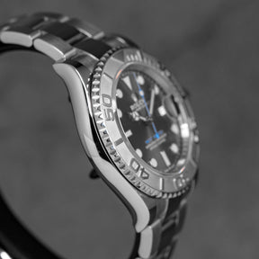 YACHT-MASTER 40MM RHODIUM DIAL PLATINUM BEZEL (2020)
