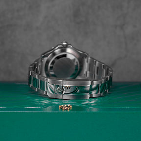 YACHT-MASTER 40MM RHODIUM DIAL PLATINUM BEZEL (2020)