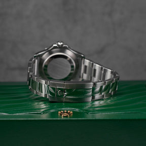 YACHT-MASTER 40MM RHODIUM DIAL PLATINUM BEZEL (2022)