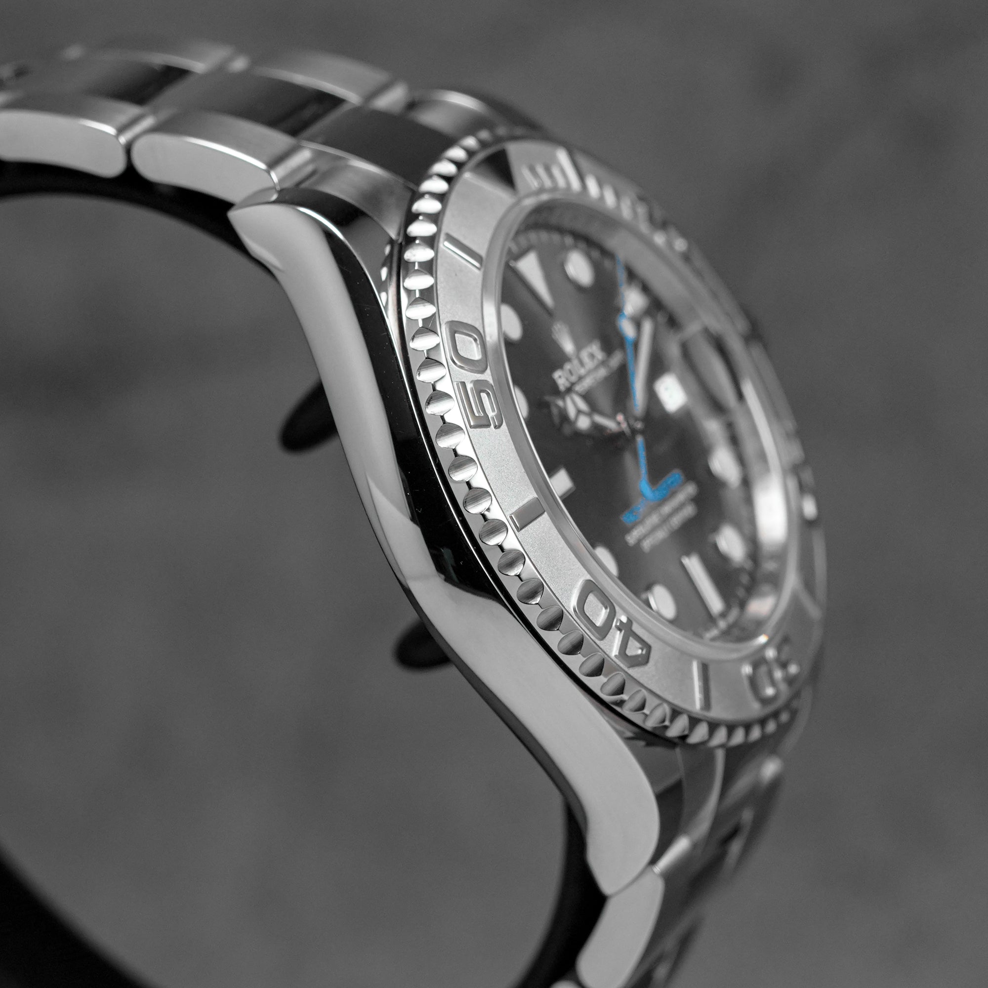 YACHT-MASTER 40MM RHODIUM DIAL PLATINUM BEZEL (2022)