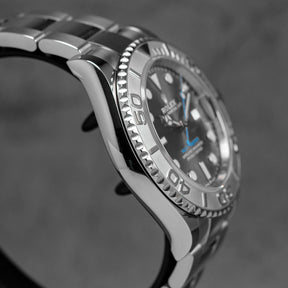 YACHT-MASTER 40MM RHODIUM DIAL PLATINUM BEZEL (2022)