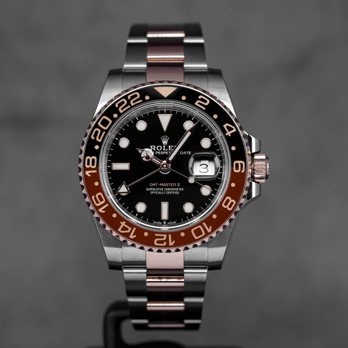 GMT MASTER-II ROOTBEER TWOTONE ROSEGOLD (2022)