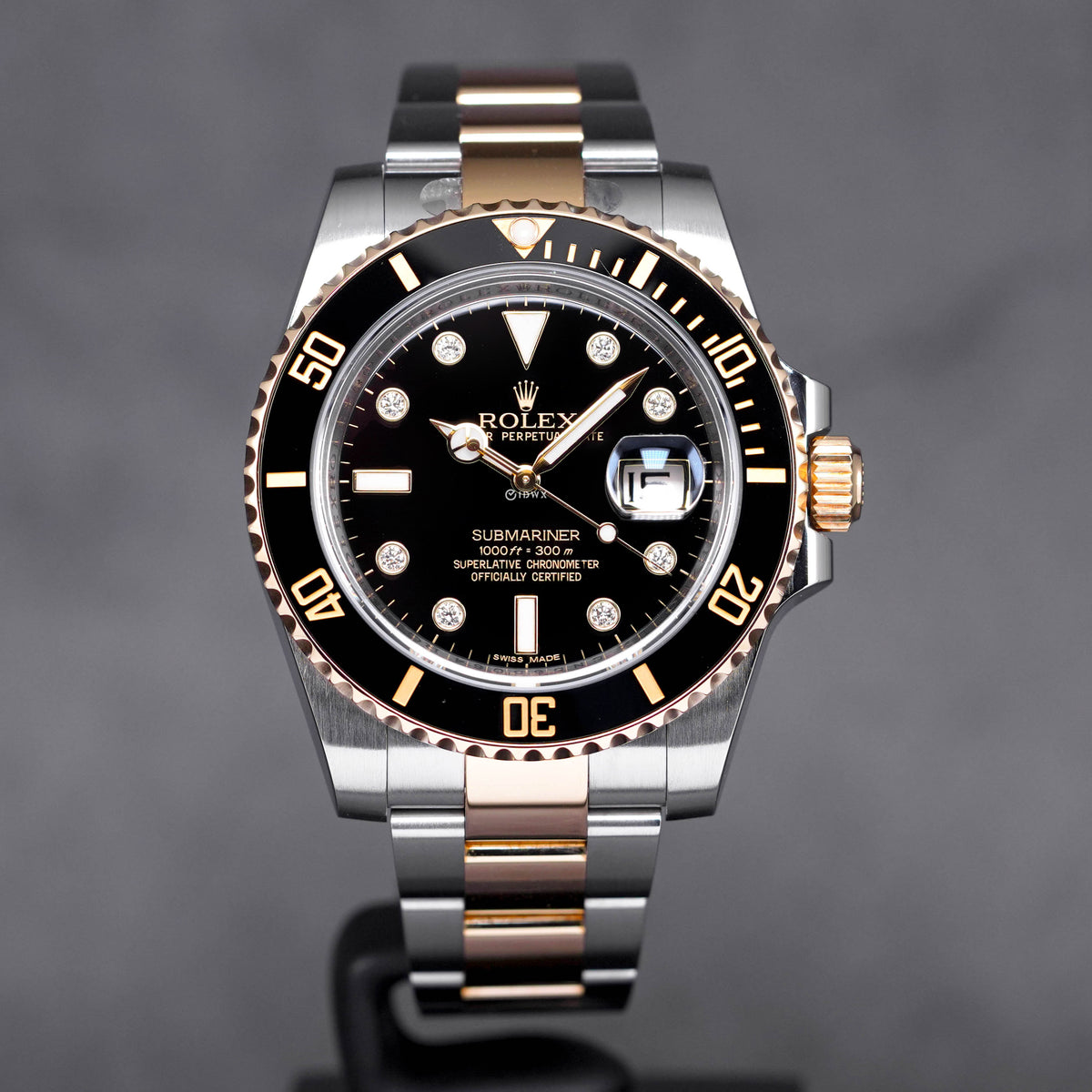Rolex Submariner Date 116613LN Yelllowgold Black