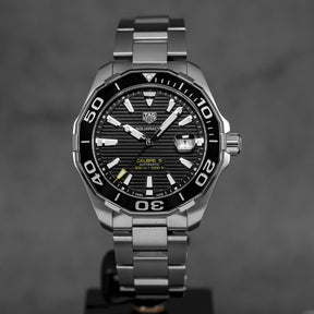 AQUARACER 300M CALIBRE 5 BLACK DIAL (2021)