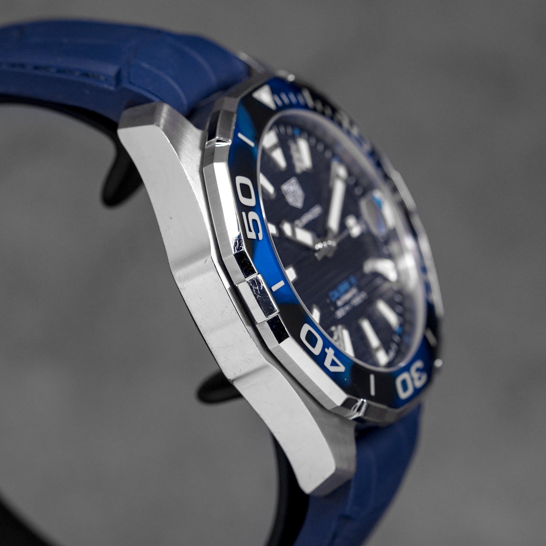 harga tag heuer aquaracer calibre 5 tortoise blue
