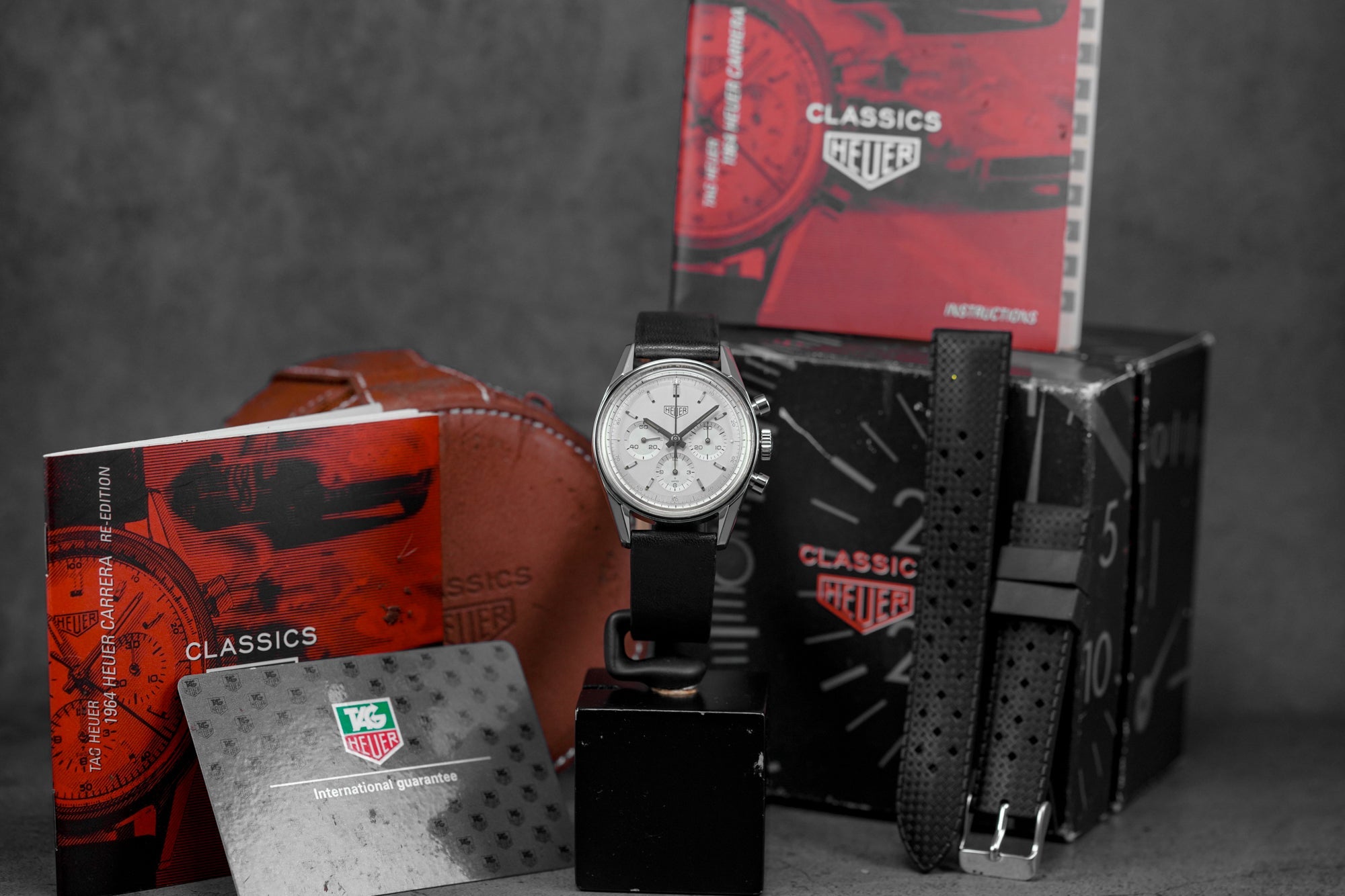 CARRERA 1964 RE-EDITION LEMANIA SILVER DIAL (2000)