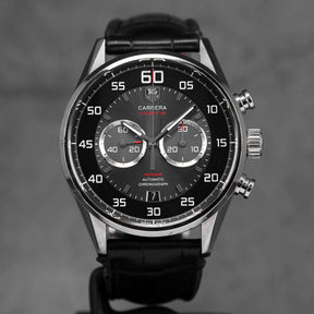 CARRERA CALIBRE 36 FLYBACK CHRONOGRAPH BLACK DIAL (2013)